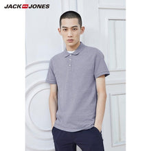 Load image into Gallery viewer, JackJones Men's Solid Color Cotton Turn-down Collar Polo Shirt Menswear 219106516