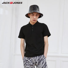 Load image into Gallery viewer, JackJones Men's Solid Color Cotton Turn-down Collar Polo Shirt Menswear 219106516