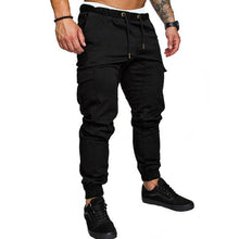 Load image into Gallery viewer, Cargo Pants Men Brand Joggers Work Breathable Men Pants Casual Army Khaki Black Autumn Slim Fit Military Tactical Trousers Male