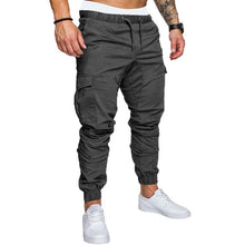 Load image into Gallery viewer, Cargo Pants Men Brand Joggers Work Breathable Men Pants Casual Army Khaki Black Autumn Slim Fit Military Tactical Trousers Male