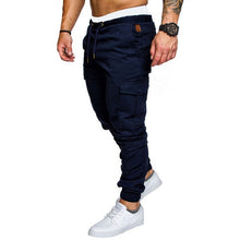 Load image into Gallery viewer, Cargo Pants Men Brand Joggers Work Breathable Men Pants Casual Army Khaki Black Autumn Slim Fit Military Tactical Trousers Male