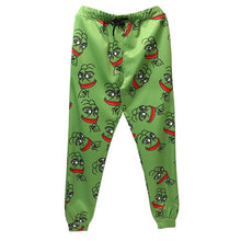 Load image into Gallery viewer, 3D The Frog Joggers Pants Men/Women Funny Cartoon Sweatpants 2020 New Trousers Jogger Pants Elastic Waist Pants Dropship